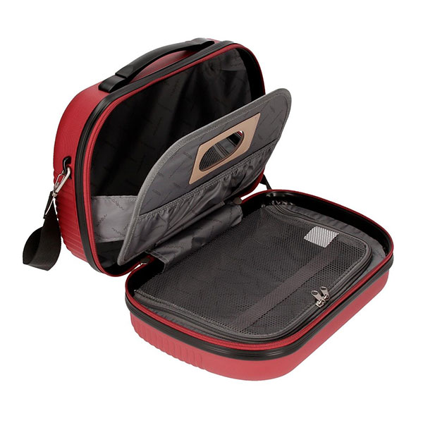 ABS Neseser - Beauty Case Roll Road Dakar Red 55939 - detalj
