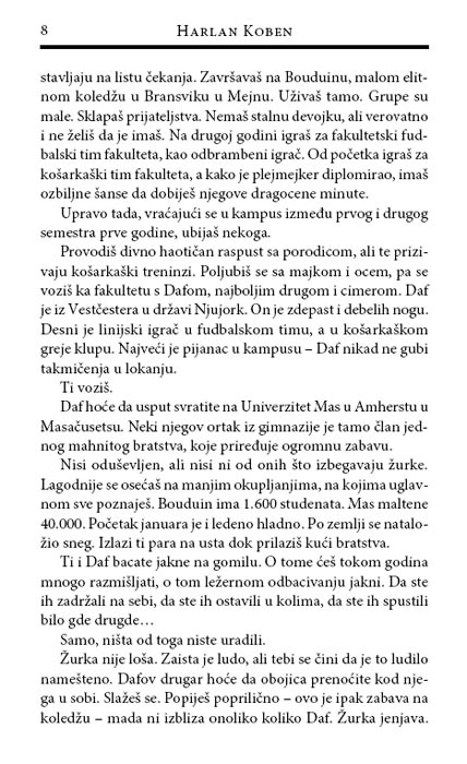 Nevin, Harlan Koben - detalj