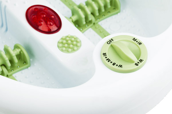 ECG Kadica sa grejačem za masažu stopala i priborom za negu MN 105 - detalj