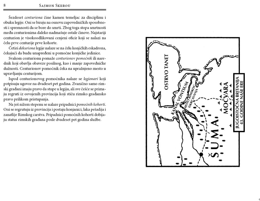 Pod Orlovom Zastavom, Sajmon Skerou - detalj