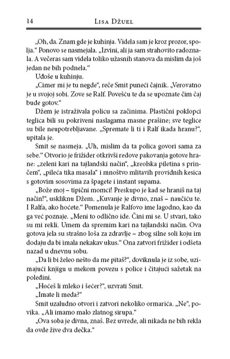 Ralfova Zabava, Liza Džuel - detalj