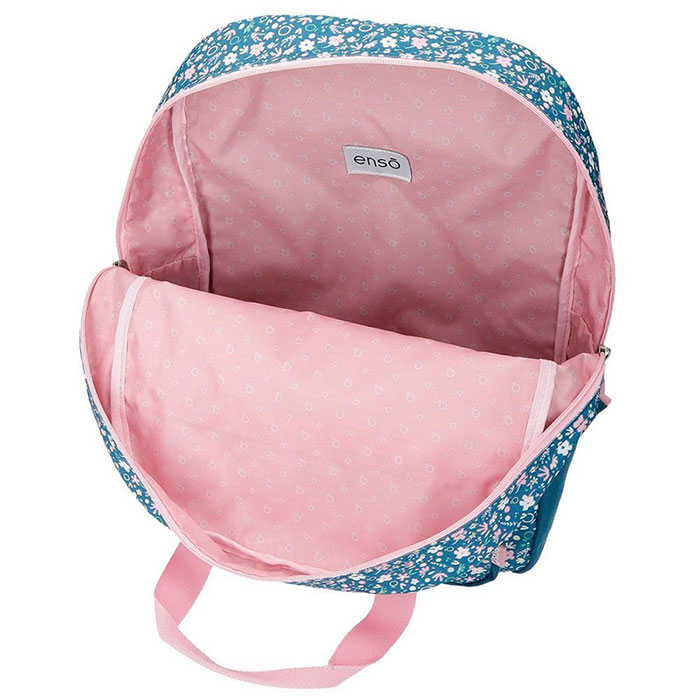 Ranac za školu Enso Blue Garden 90323 - detalj