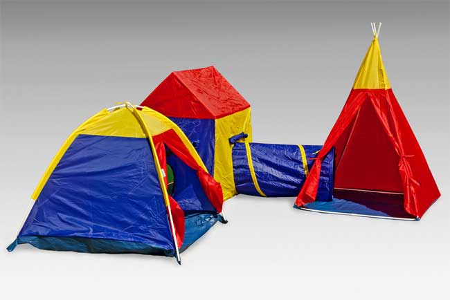 Dečiji šatori sa tunelima 5 delova 8906 - detalj