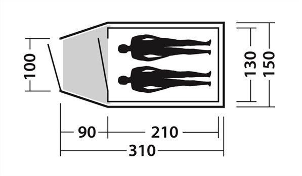 Easy Camp Šator Spirit 200 120294 - detalj