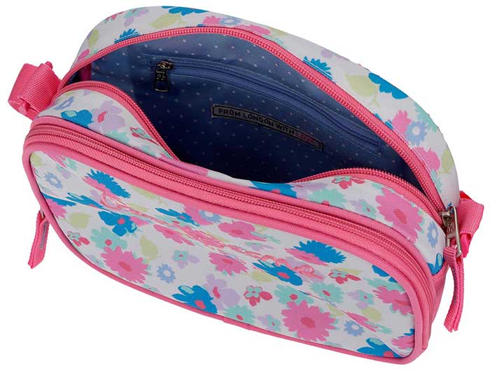 Torbica na rame sa dve pregrade Pepe Jeans Kasandra 60259 - detalj