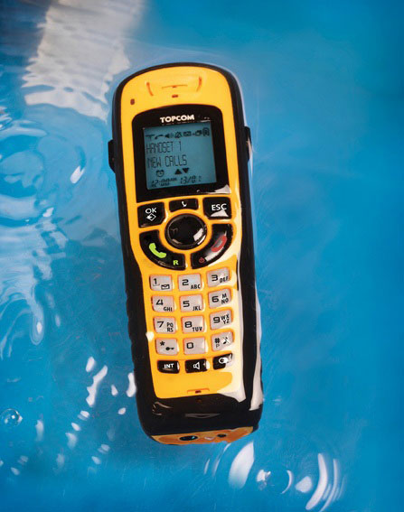 Fiksni telefon Butler outdoor 2010 vodootporan - detalj