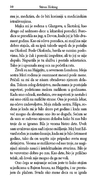 Crne Rupe I Bebe Vaseljne, Stiven Hoking - detalj