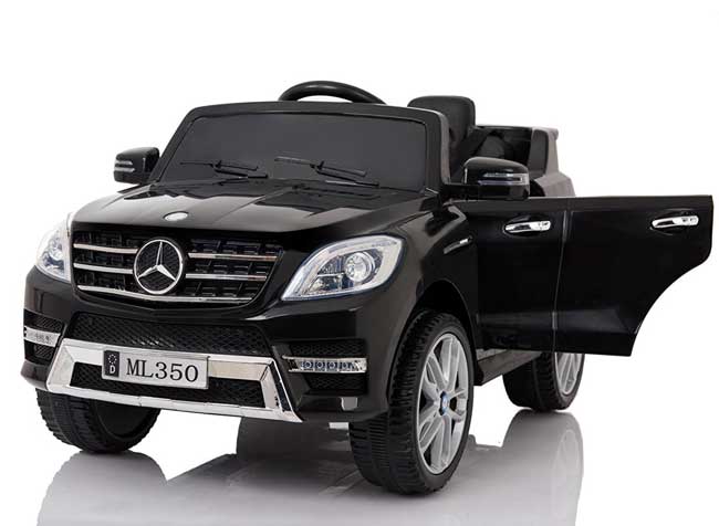 Dečiji automobil na akumulator ML 350 Crni - detalj