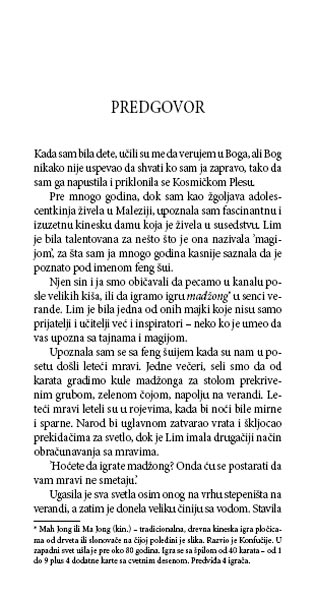 Feng Šui Za Ljubavni Život, Sara Bartlet - detalj