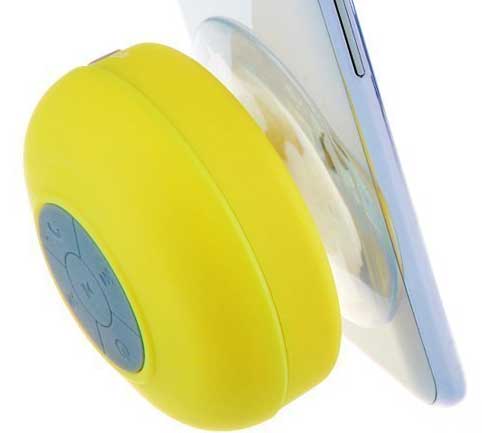 Vodootporni Bluetooth zvučnik Under Sea Žuti - detalj