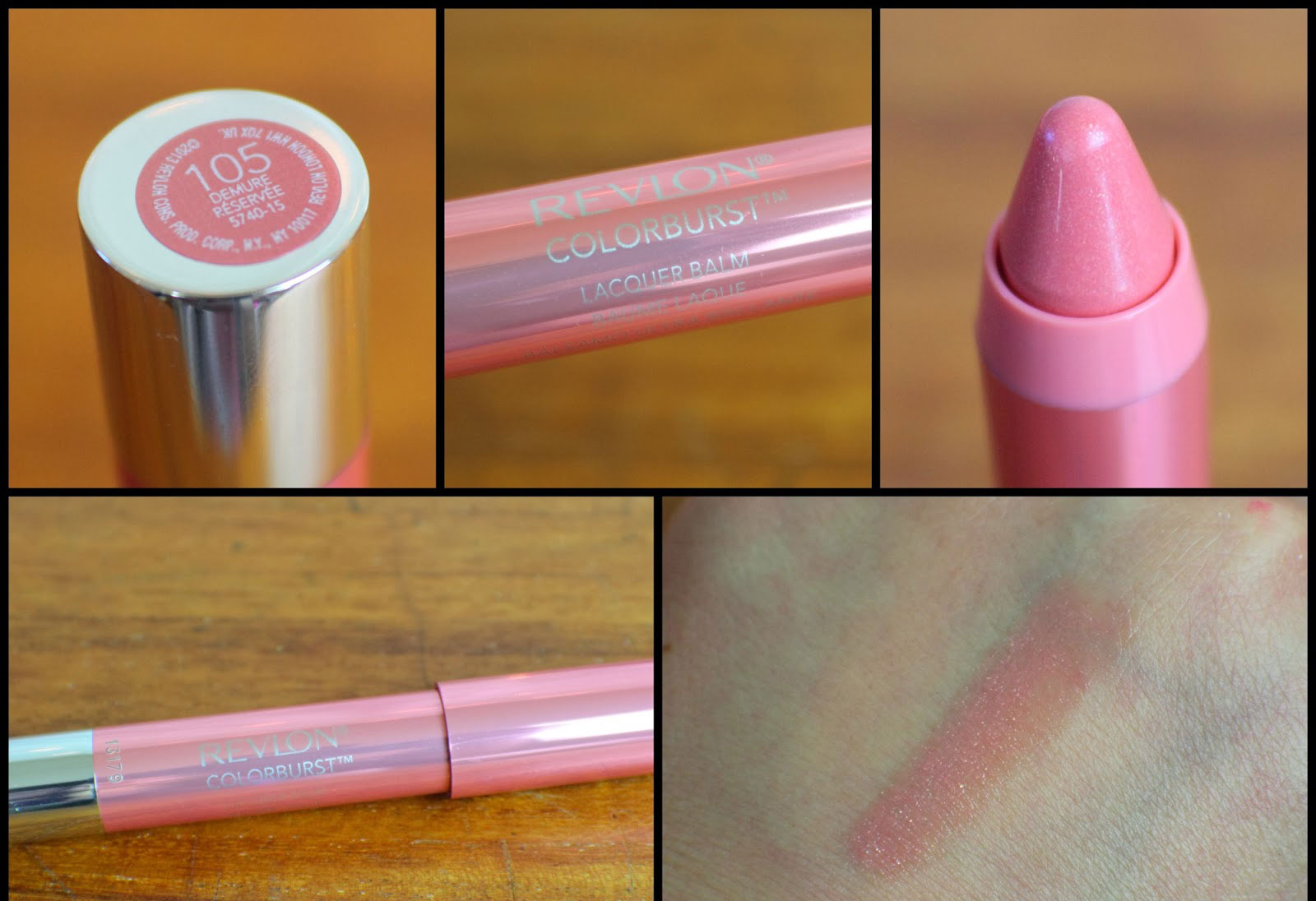 Revlon balzam u olovci Demure 105 - detalj