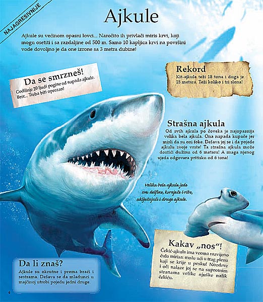 LaRousse - Životinje rekorderi, Lidvin i Stefani Morvan - detalj