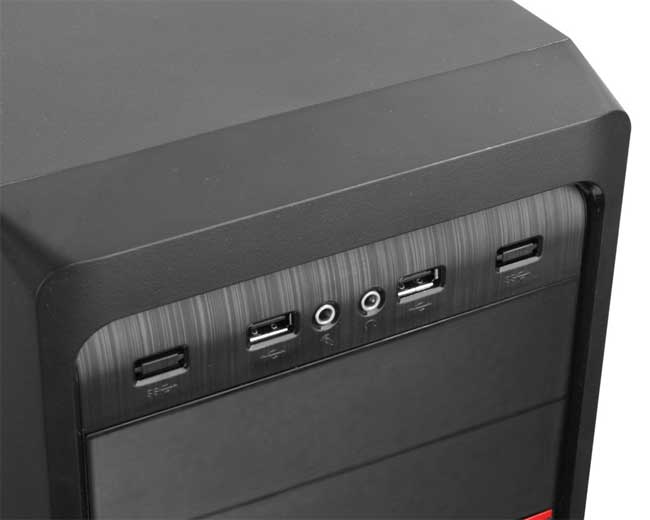 MS Armor midi tower kućište za računar - detalj