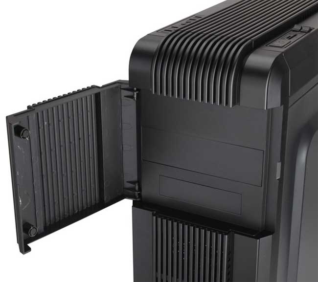 MS Monster midi tower kućište za računar Blue LED Fan - detalj