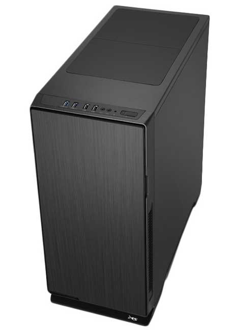 MS Black Widow Pro Gaming tiho kućište za računar - detalj