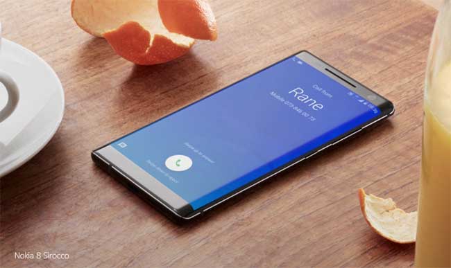 Mobilni telefon Nokia 8 Sirocco Black - detalj