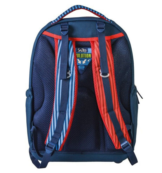 Sazio Školski ranac Seven Red And Blue - detalj