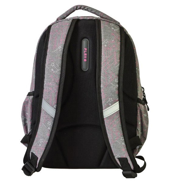 Play Ranac za školu Tera - Star Grey - detalj