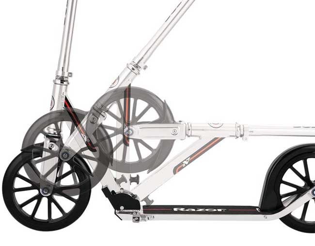 Razor Sklopivi trotinet A6 Scooter Silver - detalj
