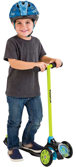 Razor Trotinet sa tri točka Jr T3 Green - detalj