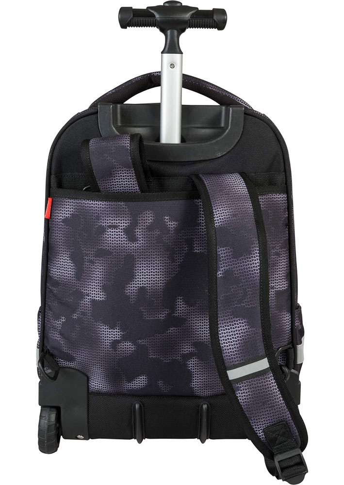 TARGET Školski Ranac Sa Točkovima - MIMETIC BLACK 21946 - detalj