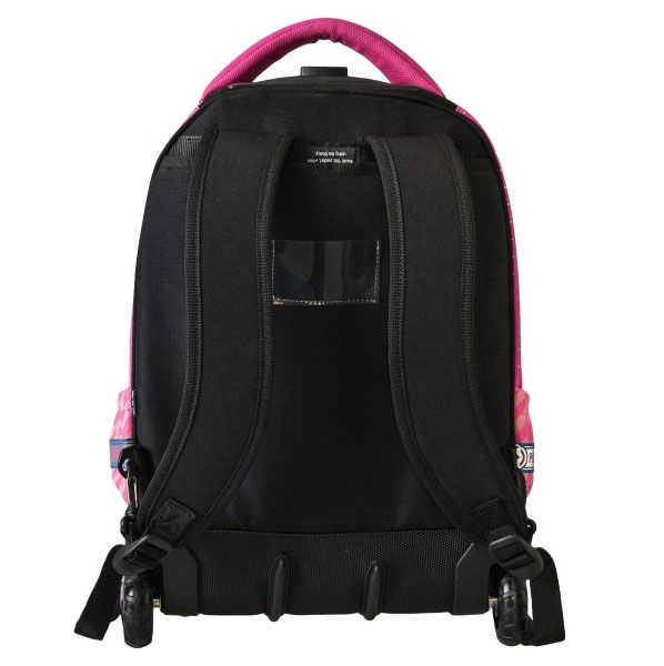 Školski ranac sa točkićima Play Trolley Minnie Girls Rule - detalj