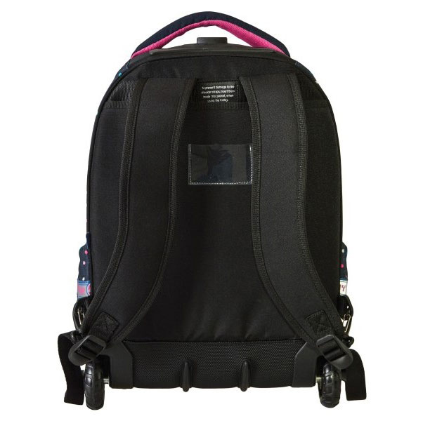 Školski ranac sa točkićima Play Trolley Minnie Mouse Fabulous - detalj