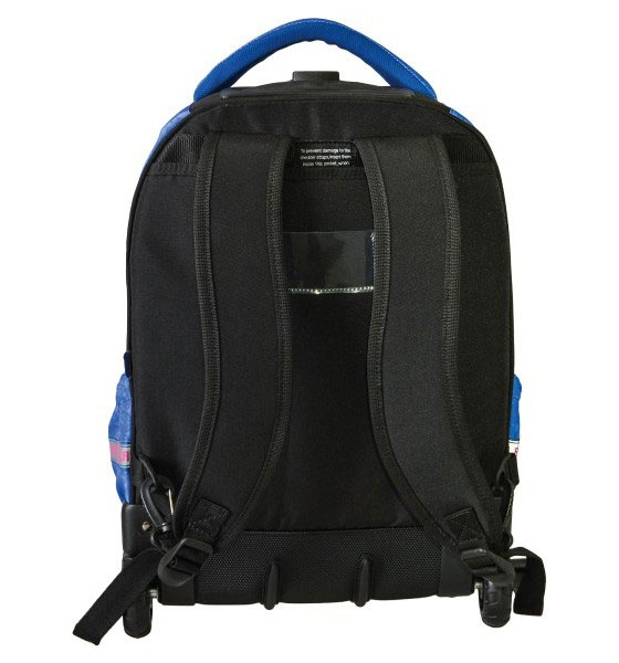 Školski ranac sa točkićima Play Trolley Frozen Blue Kingdom - detalj