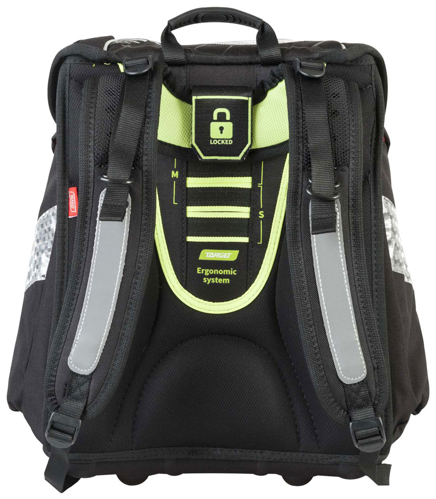 TARGET Anatomski Školski Ranac GT ERGO FOOTBALL BLACK 17878 - detalj