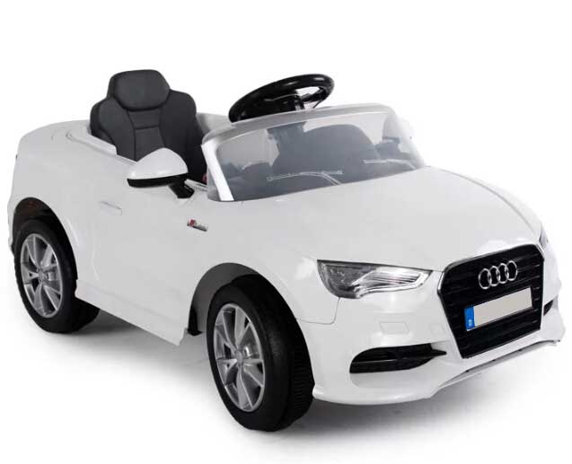 Dečiji automobil na akumulator Audi A3 Beli - detalj