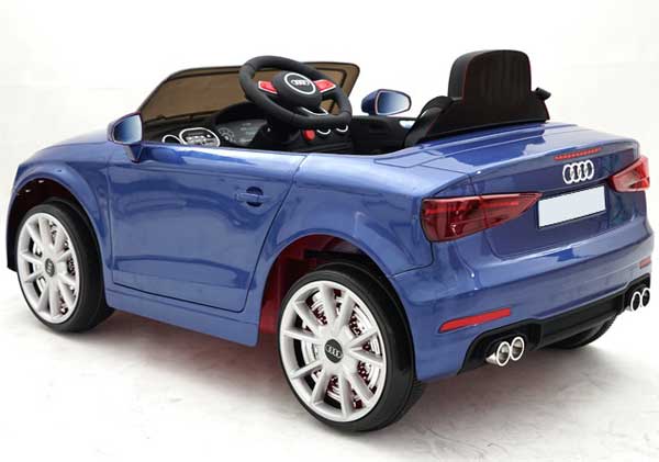 Dečiji automobil na akumulator Audi A3 Plavi - detalj