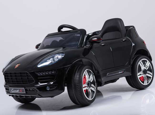 Dečiji automobil na akumulator Porsche Coronet S Crni - detalj