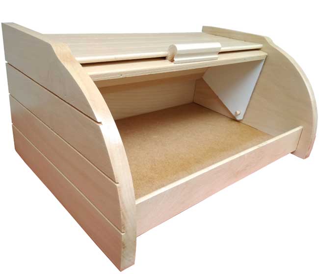 Drvena kutija za hleb - detalj