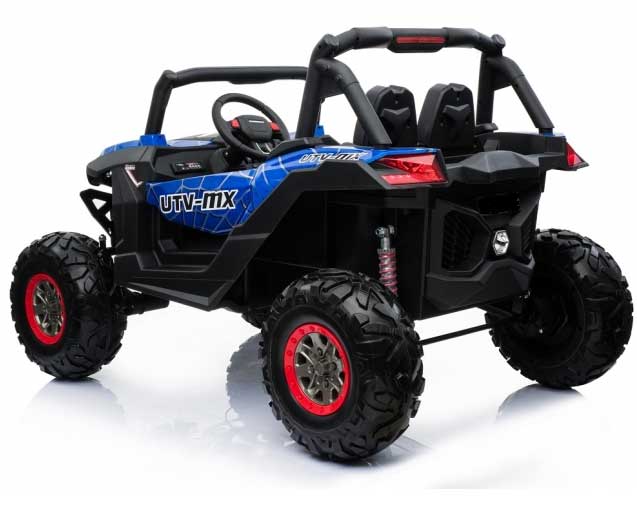 Dečiji auto na akumulator Džip Terenac 4x4 plavi - detalj