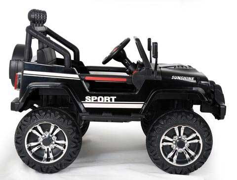 Dečiji automobil na akumulator Jeep Sport Crni - detalj
