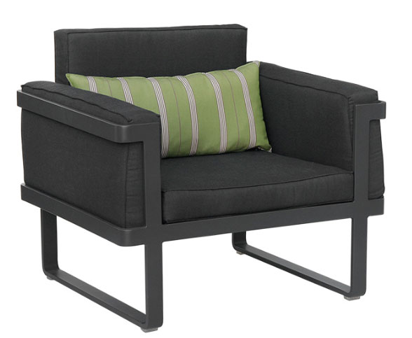 Baštenski set Manhattan antracit - detalj