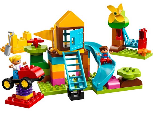 LEGO® DUPLO® kocke Veliko igralište 71 deo 10864 - detalj