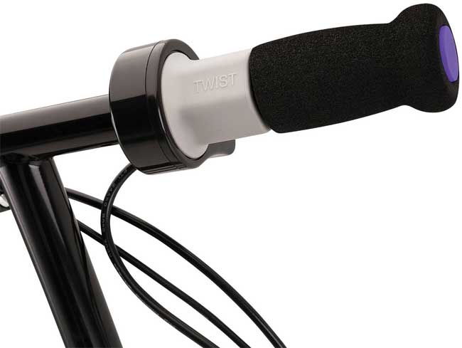 Eletro skuter Razor Power Core E100 Ljubičasti - detalj