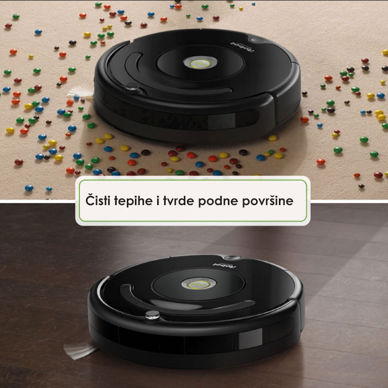 iRobot Roomba 606 kućni robotski usisivač - detalj