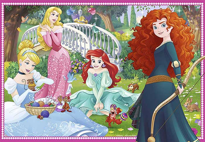 2u1 Slagalice Ravensburger - Disney Princess 07620 - detalj