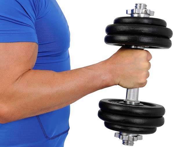 Set tegova sa šipkom 15 kg RX BUC15L-1 - detalj