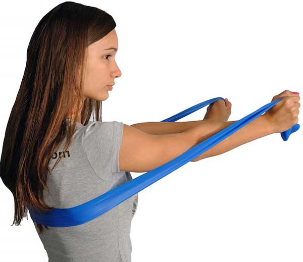 Fitnes traka za vežbanje RX CE5643-0.35 mm Rolna 25m - detalj