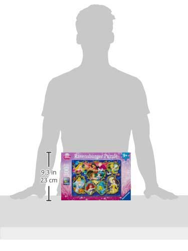 Puzle 300 delova - Galerija Dizni princeza - Ravensburger 13108 - detalj