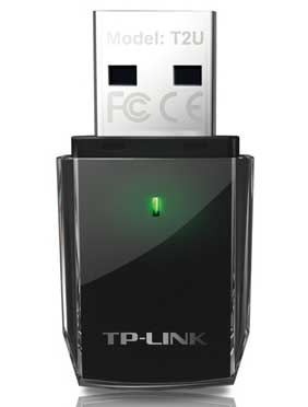 TP-Link WiFi adapter Archer T2U AC600 Dual-band - detalj