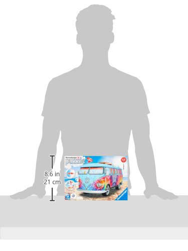 Ravensburger 3D Slagalica Kombi Volkswagen T1 Indian Summer 12527 - detalj