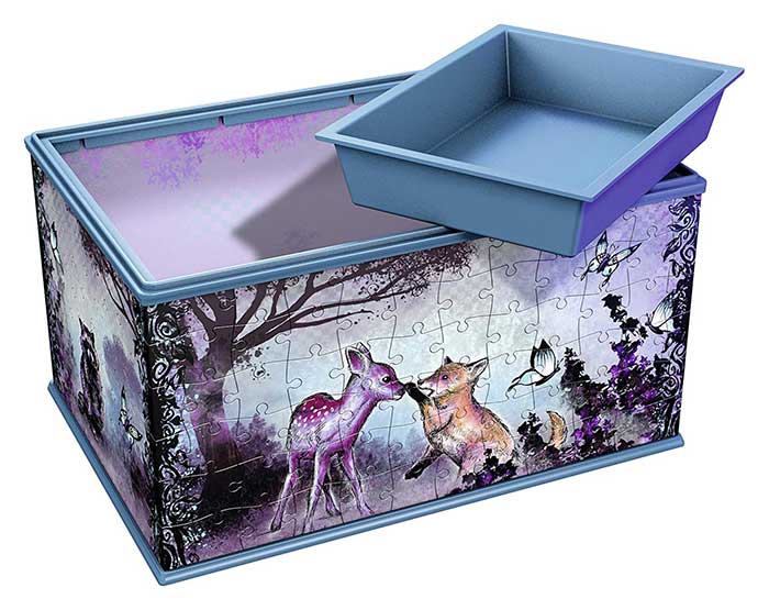 Kutija za sitnice od puzli - Životinje - Ravensburger 12084 - detalj