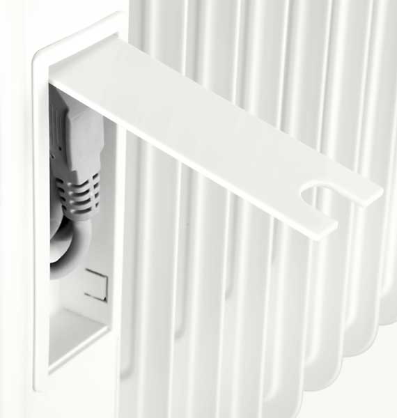 Uljni radijator sa devet rebara ECG OR2090 - detalj