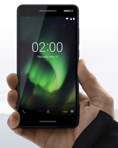 Mobilni telefon Nokia 2.1 DS Blue Silver Dual SIM 11E2MX01A03 - detalj