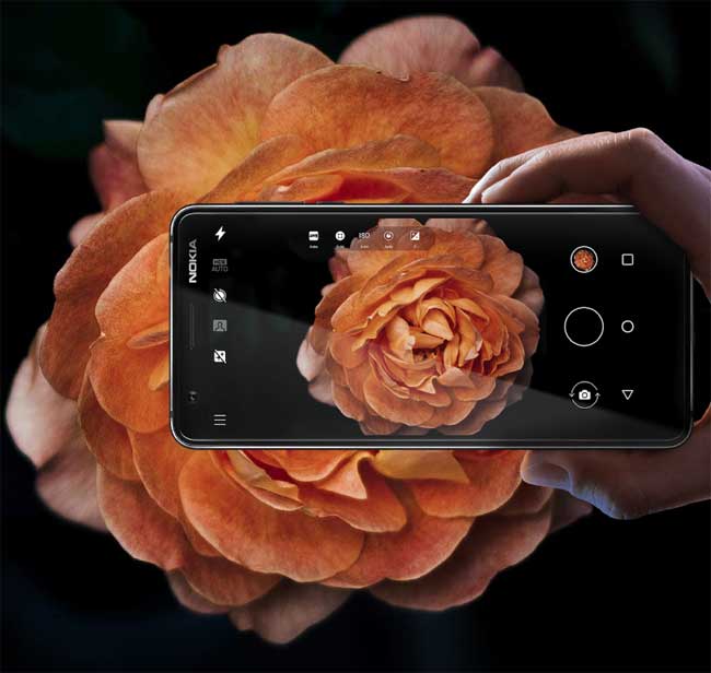 Mobilni telefon Nokia 3.1 DS White Dual Sim 11ES2W01A10 Bela - detalj