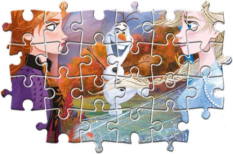Puzzle slagalice za decu 60 maxi delova Disney Frozen 2 Clementoni 26452 - detalj
